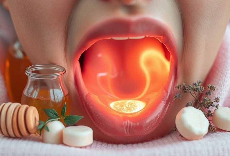 gerklės kutenimas ir sausas kosulys