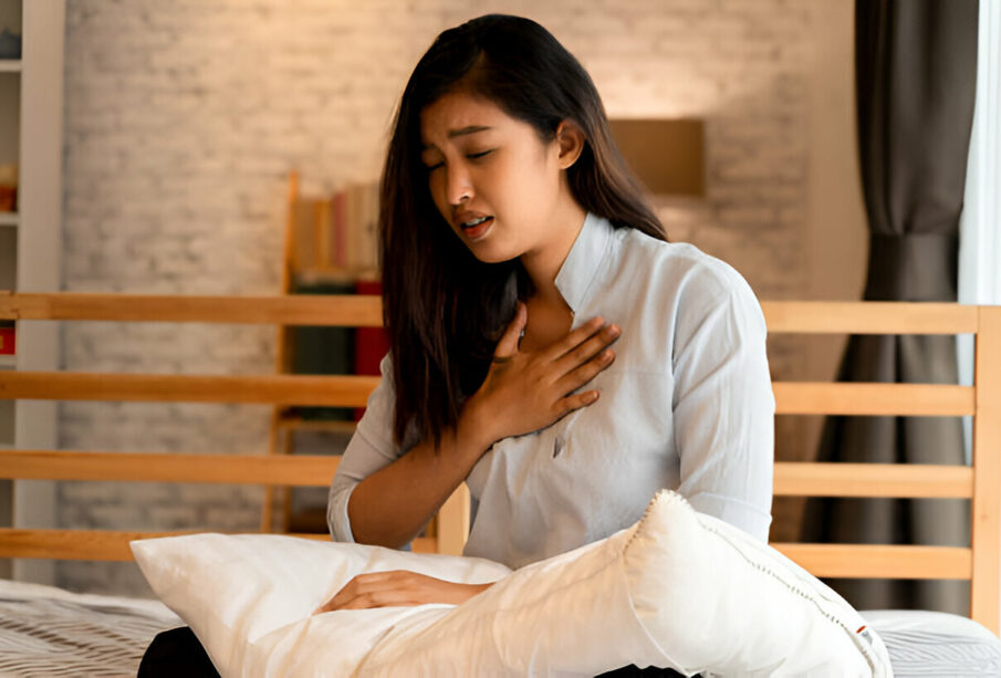 krūtinės užgulimas