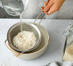 Skirtingų rūšių ryžių kalorijų